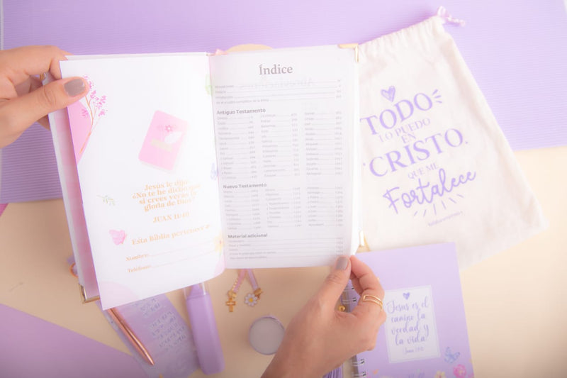 BIBLIA ETERNITY + 7 REGALOS + ENVÍO GRATIS🎁😍  (¡SOLO HOY!)