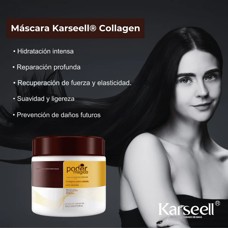 ¡PAGA1LLEVA2! 🎁MÁSCARA DE COLÁGENO KARSEELL®️ ORIGINAL 500 ML 2und + ENVÍO GRATIS (¡SOLO HOY!) 😍